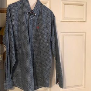 Cinch long sleeve shirt